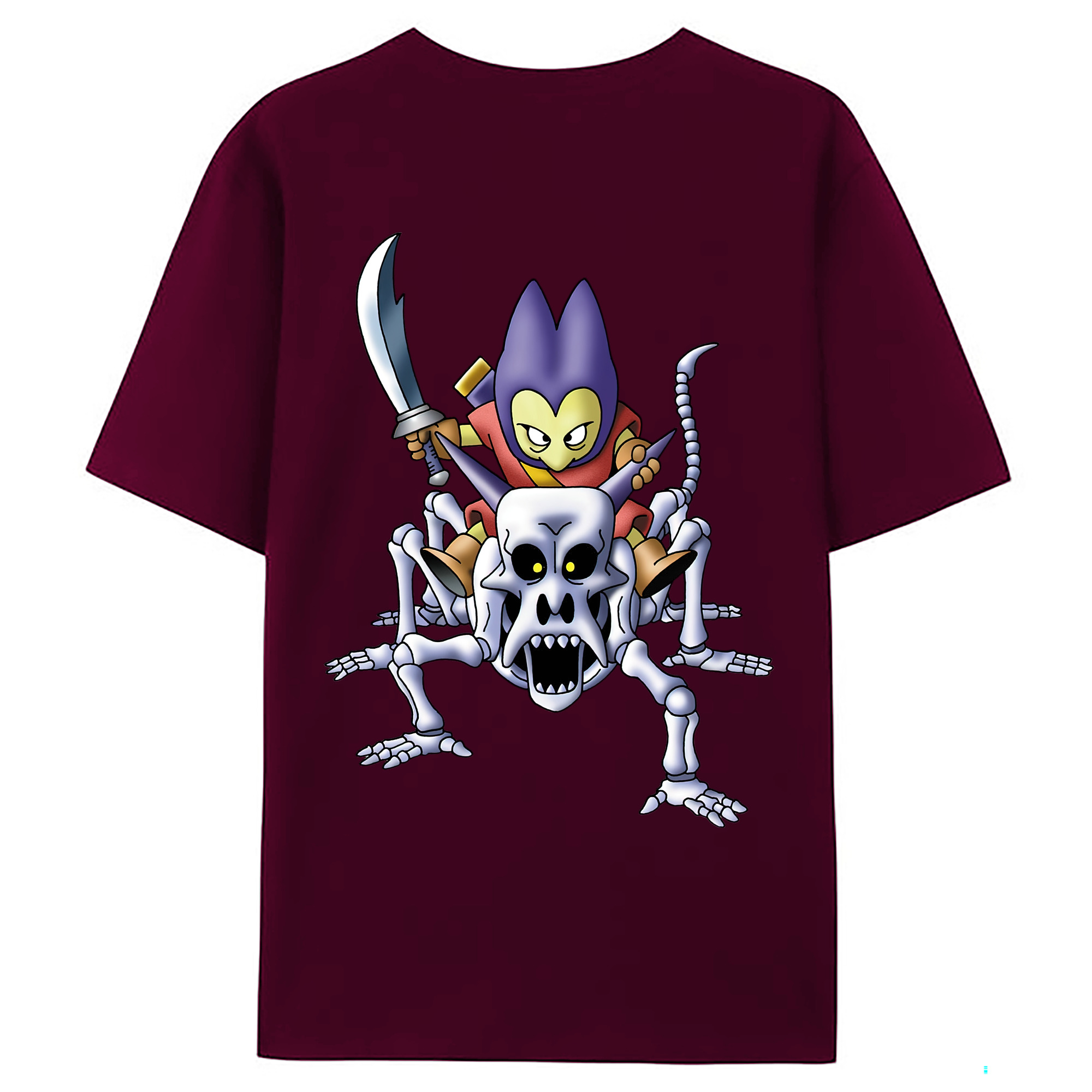 （画像用） ドラゴンクエスト Doragon Kuesuto Dragon Quest レディース半袖Tシャツ(バックプリント)